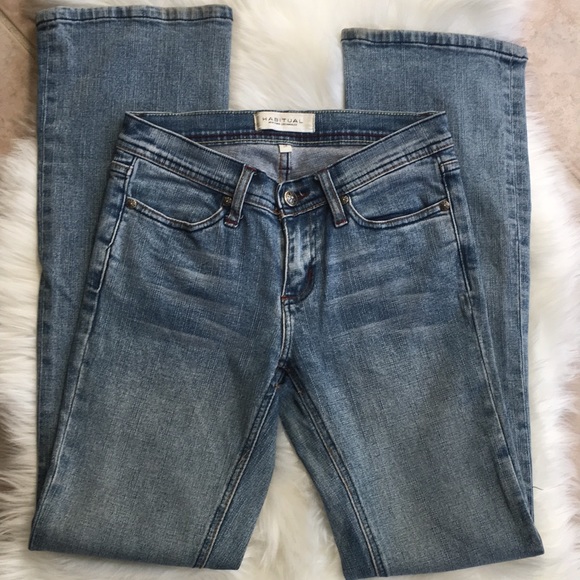 🌺HABITUAL Monaco Deep End Boot Cut Jeans-Size 28 - Picture 2 of 5